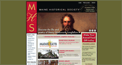 Desktop Screenshot of mainehistory.org