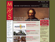 Tablet Screenshot of mainehistory.org